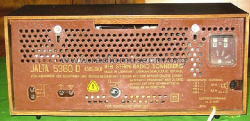 Jalta 5360D; Stern-Radio (ID = 62378) Radio