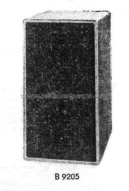 Kompaktbox B 9205; Stern-Radio (ID = 1717434) Lautspr.-K