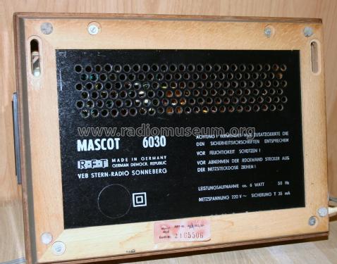 Mascot 6030; Stern-Radio (ID = 2591875) Radio