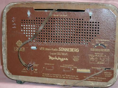 Meiningen 697/56WU; Stern-Radio (ID = 162693) Radio