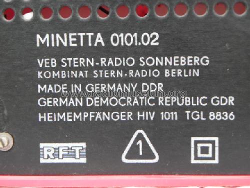 Minetta 0101.02; Stern-Radio (ID = 1648659) Radio