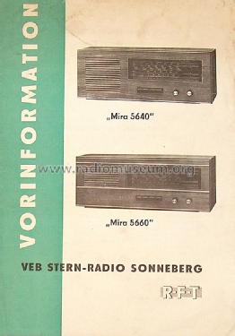 Mira 5660; Stern-Radio (ID = 1179011) Radio