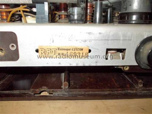 Oberhof 43/52 GWP; Stern-Radio (ID = 2026486) Radio