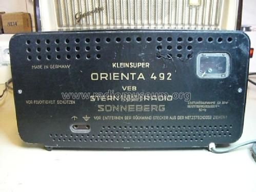 Orienta 492; Stern-Radio (ID = 1409220) Radio