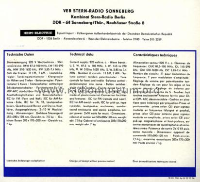 Proxima 401; Stern-Radio (ID = 1315269) Radio