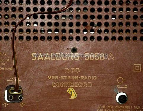 Saalburg 5050A; Stern-Radio (ID = 1167093) Radio