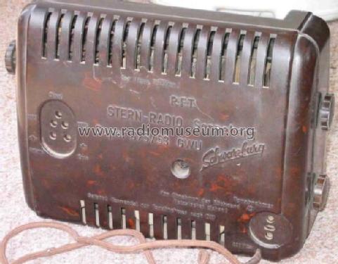 Schwarzburg 875/53GWU; Stern-Radio (ID = 19464) Radio
