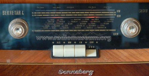 Sonneberg Sekretär 4 697/76GWU; Stern-Radio (ID = 304400) Radio