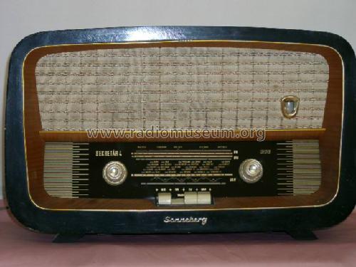 Sonneberg Sekretär 4 697/76GWU; Stern-Radio (ID = 54774) Radio