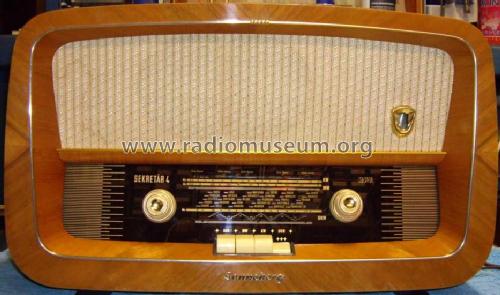 Sonneberg Sekretär 4 697/76GWU; Stern-Radio (ID = 653832) Radio