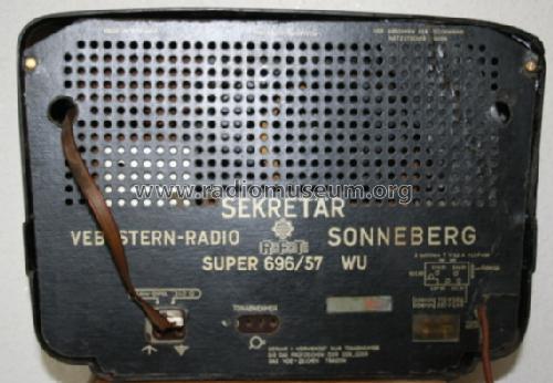 Sonneberg Sekretär 696/57WU; Stern-Radio (ID = 340658) Radio