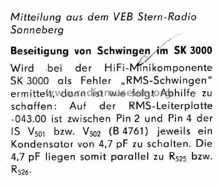 SK3000; Stern-Radio (ID = 2684752) R-Player