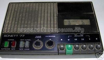 Sonett 77 1803.02; Stern-Radio (ID = 135537) R-Player