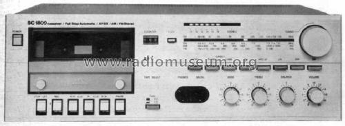 Stereo-Casseiver SC1800 /2318.00; Stern-Radio (ID = 89235) Radio