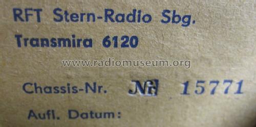 Transmira 6120; Stern-Radio (ID = 565493) Radio