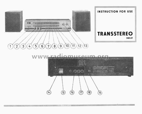 Transstereo 2401.07; Stern-Radio (ID = 2214466) Radio