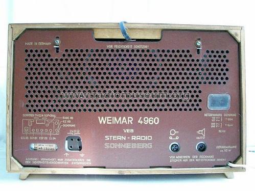 Weimar 4960; Stern-Radio (ID = 208939) Radio