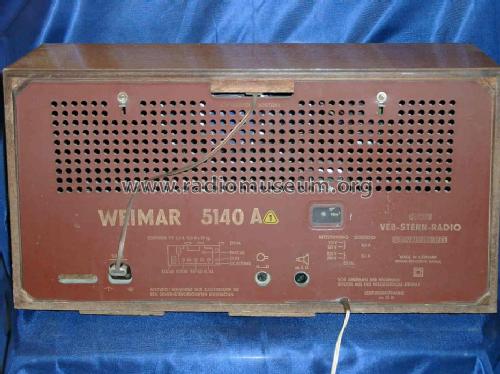 Weimar 5140A; Stern-Radio (ID = 201435) Radio
