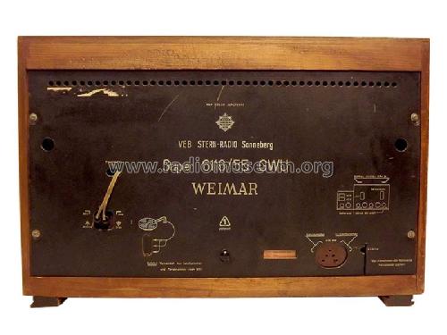 Weimar 6118/55 GWU; Stern-Radio (ID = 1595616) Radio