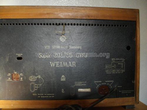 Weimar 6118/55 GWU; Stern-Radio (ID = 1764477) Radio