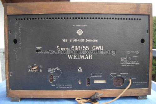 Weimar 6118/55 GWU; Stern-Radio (ID = 204664) Radio