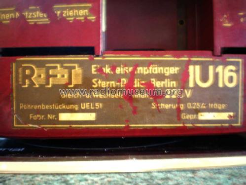 1U16; Stern-Radio Berlin, (ID = 1502512) Radio