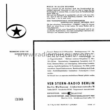 Conbrio ; Stern-Radio Berlin, (ID = 2601608) Radio