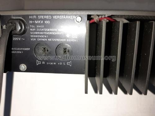 HiFi Stereo-Verstärker HK-V 101 / H-MK-V100; Stern-Radio Berlin, (ID = 2889161) Ampl/Mixer