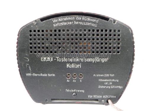 Kolibri ; Stern-Radio Berlin, (ID = 1651256) Radio