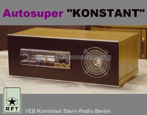 Konstant A120; Stern-Radio Berlin, (ID = 2110683) Car Radio