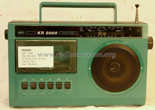 KR2000 ; Stern-Radio Berlin, (ID = 2611918) Radio