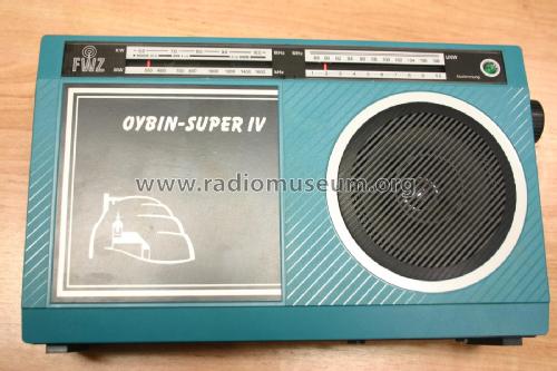 Oybin-Super IV KR2000 Typ 2333; FWZ- RFT Oberlausitz (ID = 1972627) Radio