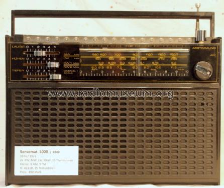 Sensomat 3000 R300; Stern-Radio Berlin, (ID = 2611681) Radio