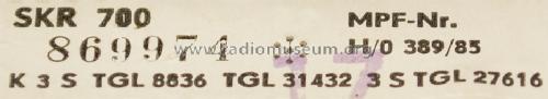 SKR700; Stern-Radio Berlin, (ID = 853362) Radio