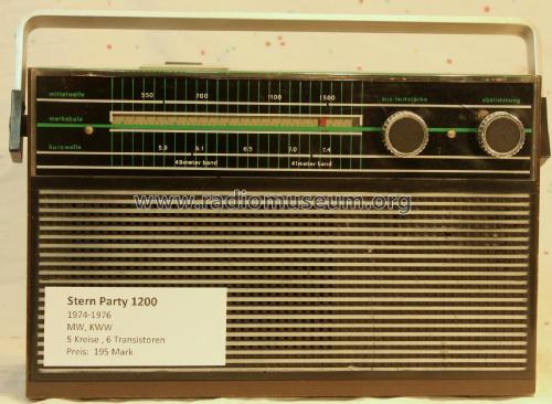 Stern-Party 1200 ; Stern-Radio Berlin, (ID = 2611677) Radio