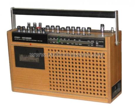 Stern-Recorder R160-10; Stern-Radio Berlin, (ID = 1151412) Radio