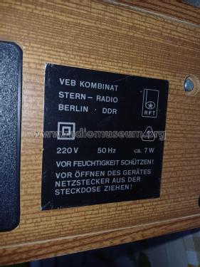 Stern-Recorder R160-10; Stern-Radio Berlin, (ID = 2957528) Radio