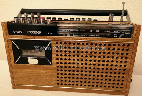 Stern-Recorder R 160; Stern-Radio Berlin, (ID = 2831002) Radio