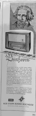 Beethoven 'D' ab Chassis Nr. 530731; Stern-Radio Rochlitz (ID = 2734866) Radio