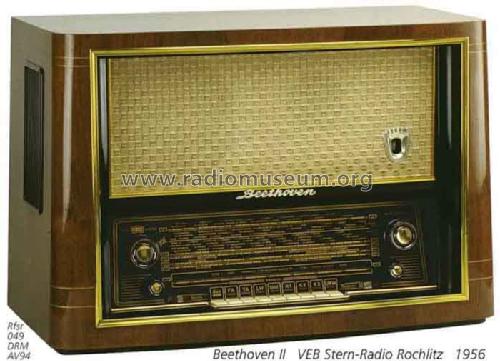 Beethoven II 1142.002 ab Ser.Nr.570001; Stern-Radio Rochlitz (ID = 2374) Radio
