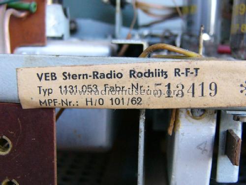 Oberon 1131.053; Stern-Radio Rochlitz (ID = 1460080) Radio