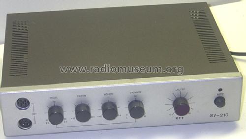 Stereo-Vollverstärker SV-210; Stern-Radio Rochlitz (ID = 104296) Ampl/Mixer