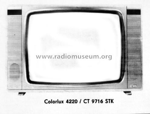 Colorlux 4220; Stern-Radio Staßfurt (ID = 905852) Television