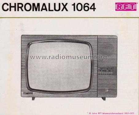 Chromalux 1064; Stern-Radio Staßfurt (ID = 1672696) Television