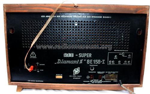 Diamant II 8E158 I ; Stern-Radio Staßfurt (ID = 1589589) Radio