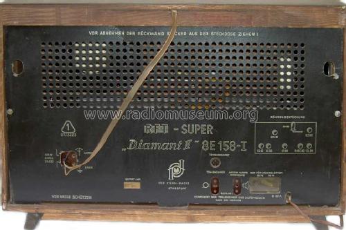 Diamant II 8E158 I ; Stern-Radio Staßfurt (ID = 984926) Radio