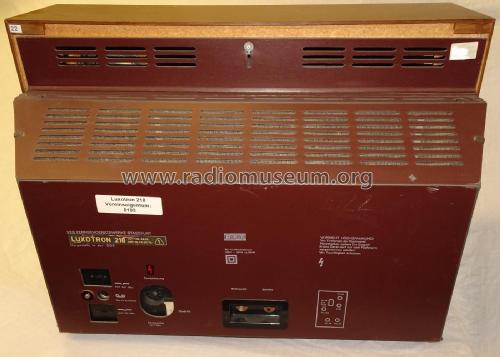 Luxotron 218; Stern-Radio Staßfurt (ID = 2480391) Televisión