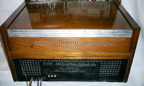 Magnetton-Schatulle MTG 21; Stern-Radio Staßfurt (ID = 1624808) R-Player