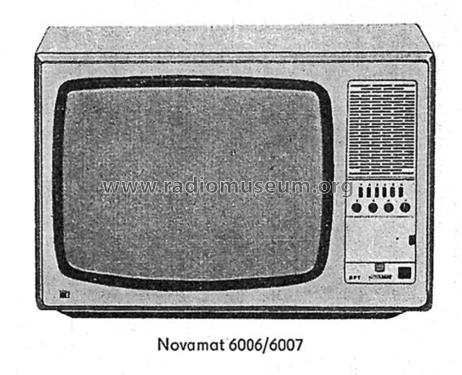 Novamat 6006; Stern-Radio Staßfurt (ID = 1717788) Fernseh-E