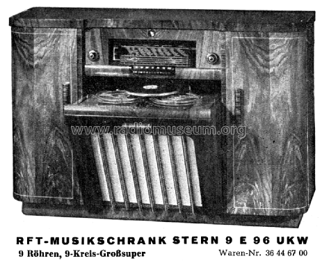 Schaljapin 9E96; Stern-Radio Staßfurt (ID = 2082652) Radio